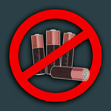 Lotus LIght - no replacing batteries